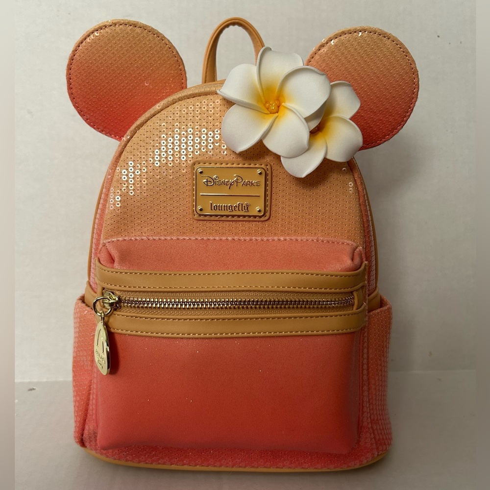 NWT Disney Aulani Mini Backpack with Minnie Ears